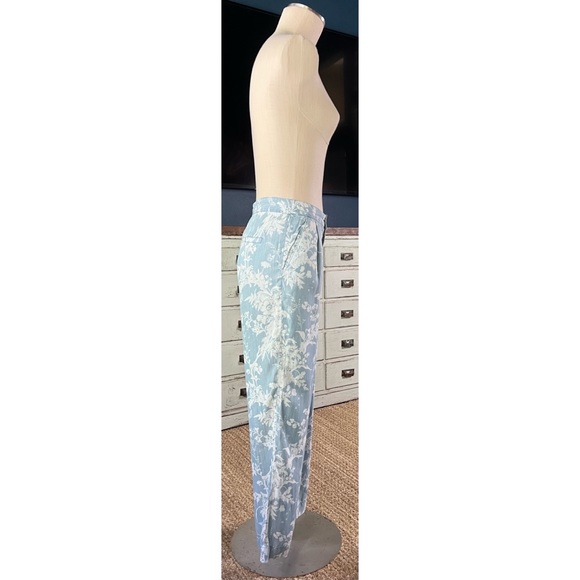 Anthropologie Paige Floral Pants 4 - Picture 9 of 12